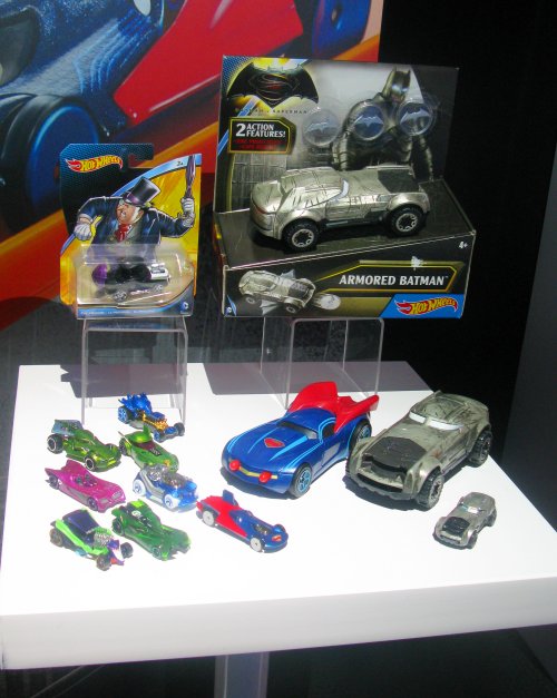 Batman vs Superman character cars