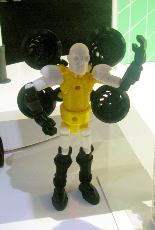 A nearly two-foot-tall Thimgmaker action figure